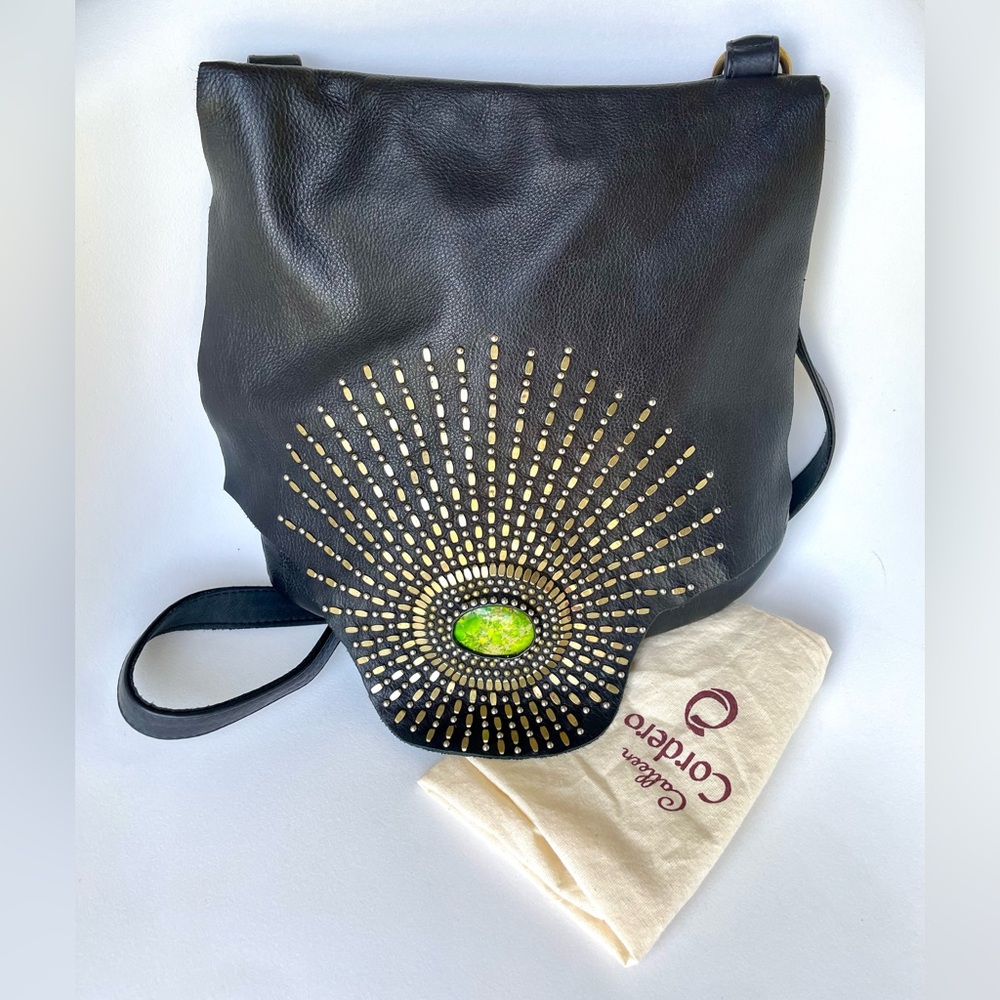 Calleen Cordero Leather Crossbody Bag